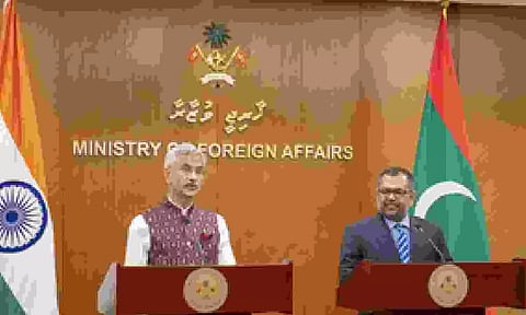 EAM Jaishankar discusses security, trade cooperation with Maldivian counterpart
