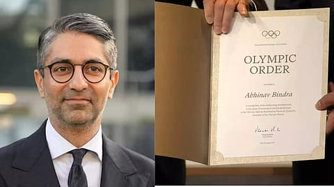 Abhinav Bindra was awarded the prestigious Olympic Order by the International Olympic Committee 