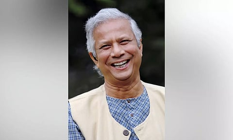 Nobel Laureate Professor Muhammad Yunus (PTI)