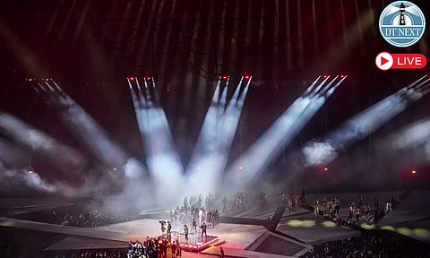 Closing ceremony of the 2024 Summer Olympics at the Stade de France (PTI)