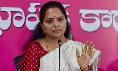 BRS leader K Kavitha (PTI)