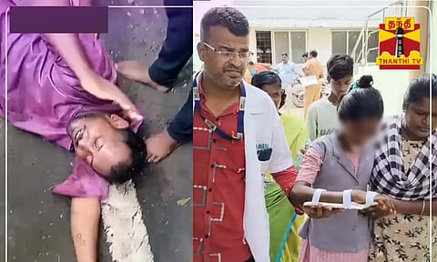 Injured person's in this car accident (Thanthi TV)