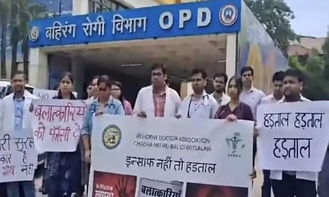 Doctors in Protest in Kolkata (ANI)