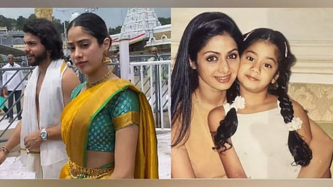 Janhvi Kapoor, Shikhar Pahariya, Sridevi (Image: ANI, Instagram)