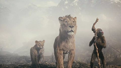 Still from the film Mufasa: The Lion King