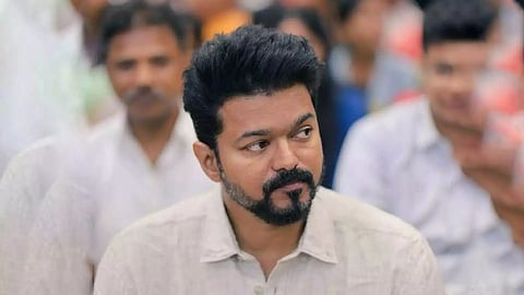 Actor-turned politician Vijay 