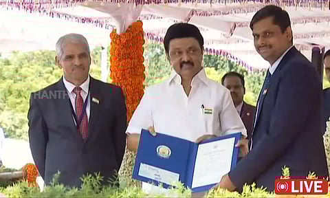 I-Day 2024: CM Stalin hoists the National Flag, confers awards