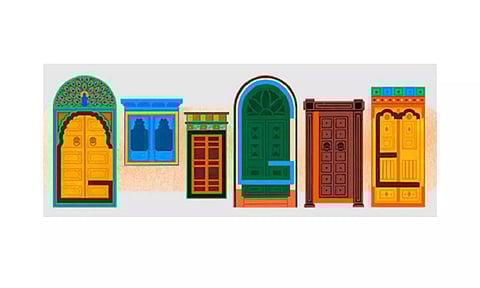 Google Doodle marks India’s Independence Day with architecture theme