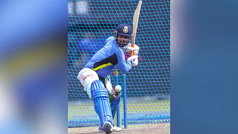  Rishabh Pant playing in the nets (IANS)