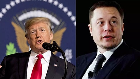 Donald Trump and Elon Musk (PTI)