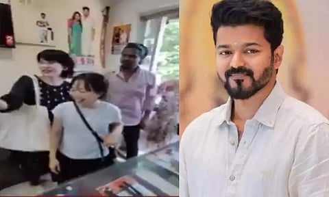 Screengrab from video; Actor Vijay