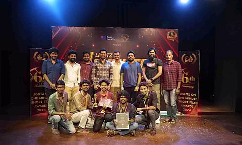 Winners of the short film contest