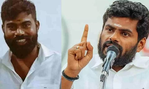 (L-R) NTK functionary Sivaraman, Annamalai 