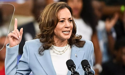 US Vice President Kamala Harris 