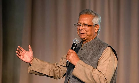 Bangladesh interim government's Chief Adviser Muhammad Yunus (PTI)