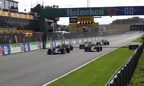 Visuals from the race track (X)