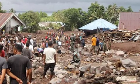 Visual from the spot