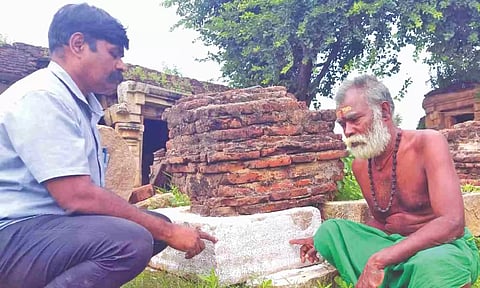 Pandya-period inscriptions discovered at temple near Paramakudi