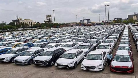 Bunch of scrapped old vehicles (PTI)