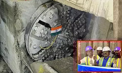 TBM Kolli completes 903 m tunnel drive from Ayanavaram to Otteri metro stations