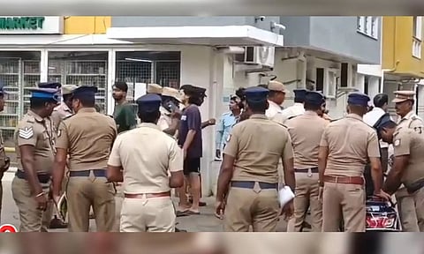 Over 500 police officers conduct raids on hostels in Potheri to crackdown on ganja 