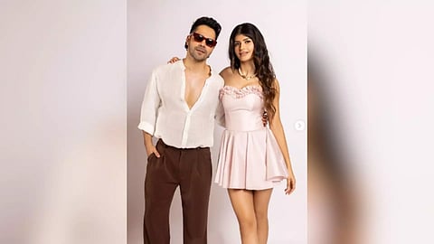 Varun Dhawan with Anjini Dhawan (IANS)