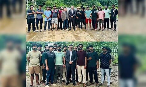 47 Indians trapped in cyber scam centres in Laos have been rescued from the Bokeo province of the country (ANI)