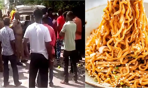 Visuals from the spot