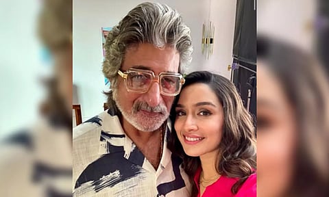 Shraddha Kapoor with her father Shakti Kapoor