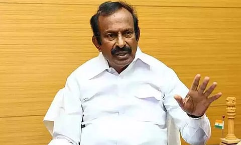 Minister for Prohibition and Excise S Muthusamy