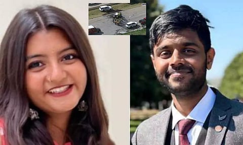 Darshini Vasudevan and Aryan Raghunath Orampati were among the Indian nationals burnt alive in US multi-car crash (Daily Thanthi)