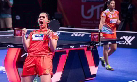 Divya Chitale celebrates her win