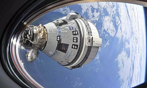  Boeing's Starliner spacecraft which launched astronauts Butch Wilmore and Suni Williams (AP)