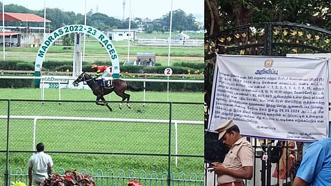 Madras Race Club in Guindy sealed due to non-payment of rental arrears of Rs 730 crore