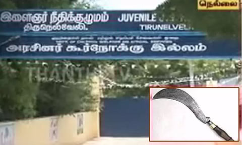 Class 10 Tirunelveli student brings sickle to school, sent to juvenile home