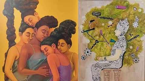 Work by Sooraja KS and Vijaaraghavan