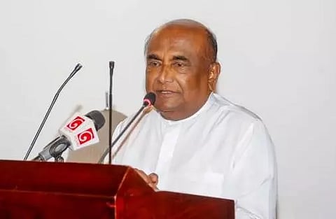 Mahinda Yapa Abeywardena (Photo: Twitter/Parliament of Sri Lanka)