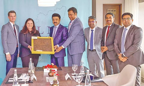 CM Stalin discussion meeting with Ford Motors Team