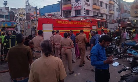 Visual from the spot