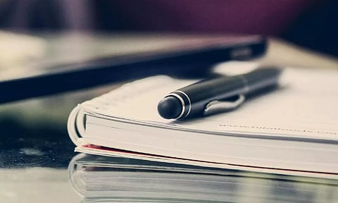 Representational image of a pen and paper (Pexels)