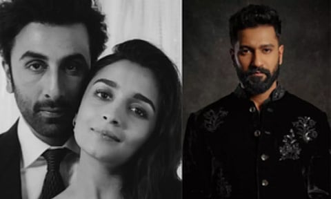Ranbir Kapoor, Alia Bhatt and Vicky Kaushal (IANS)