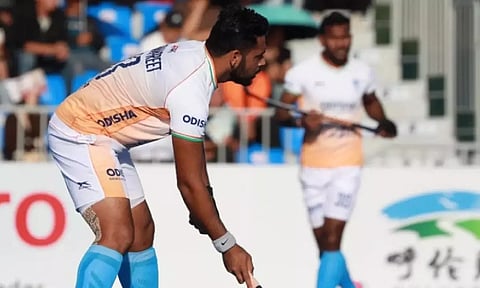 Skipper Harmanpreet Singh (PTI)