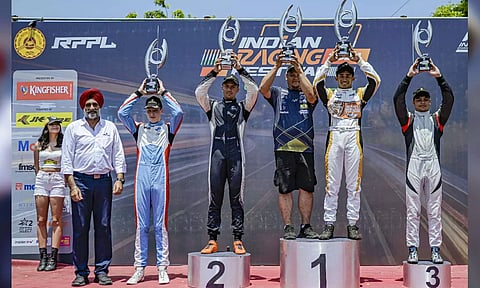 (FROM LEFT TO RIGHT) Isaac Demellweek, Aqil Alibhai, Ruhan Alva and Jaden Pariat