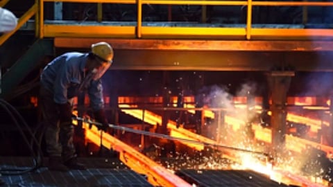 image from a iron factory (IANS)