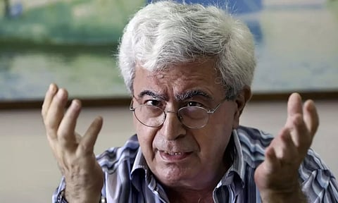 Lebanese novelist Elias Khoury