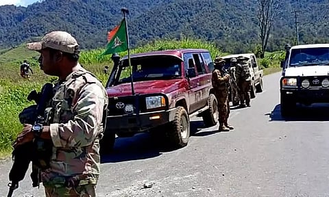 Visuals from the spot (AFP)