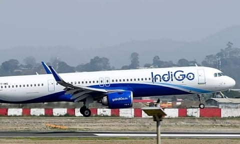 IndiGo Airlines flight