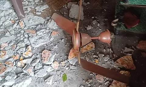 Visual from the spot