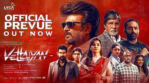 Vettaiyan prevue poster (Image/X)