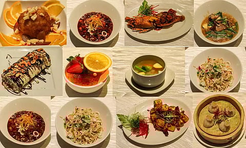 Dishes from the restaurant Sian 